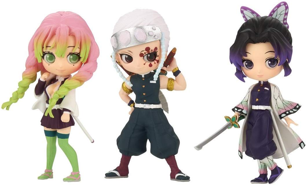 Amazon | 鬼滅の刃 Q posket petit vol.4 胡蝶しのぶ 宇随天元 甘露寺  