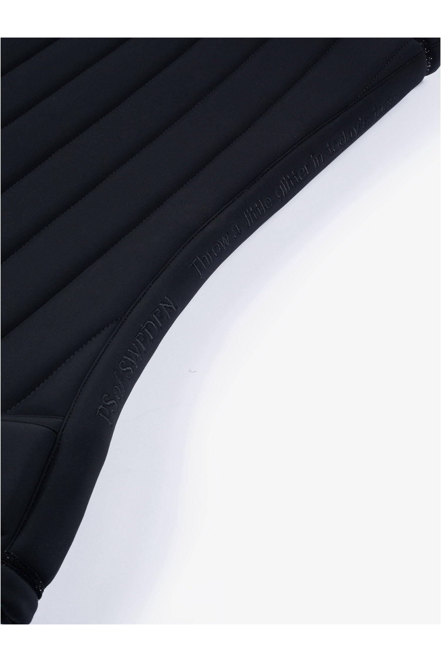 PS of Sweden Stripe Dressage Saddle Pad 1110-088 - Black -