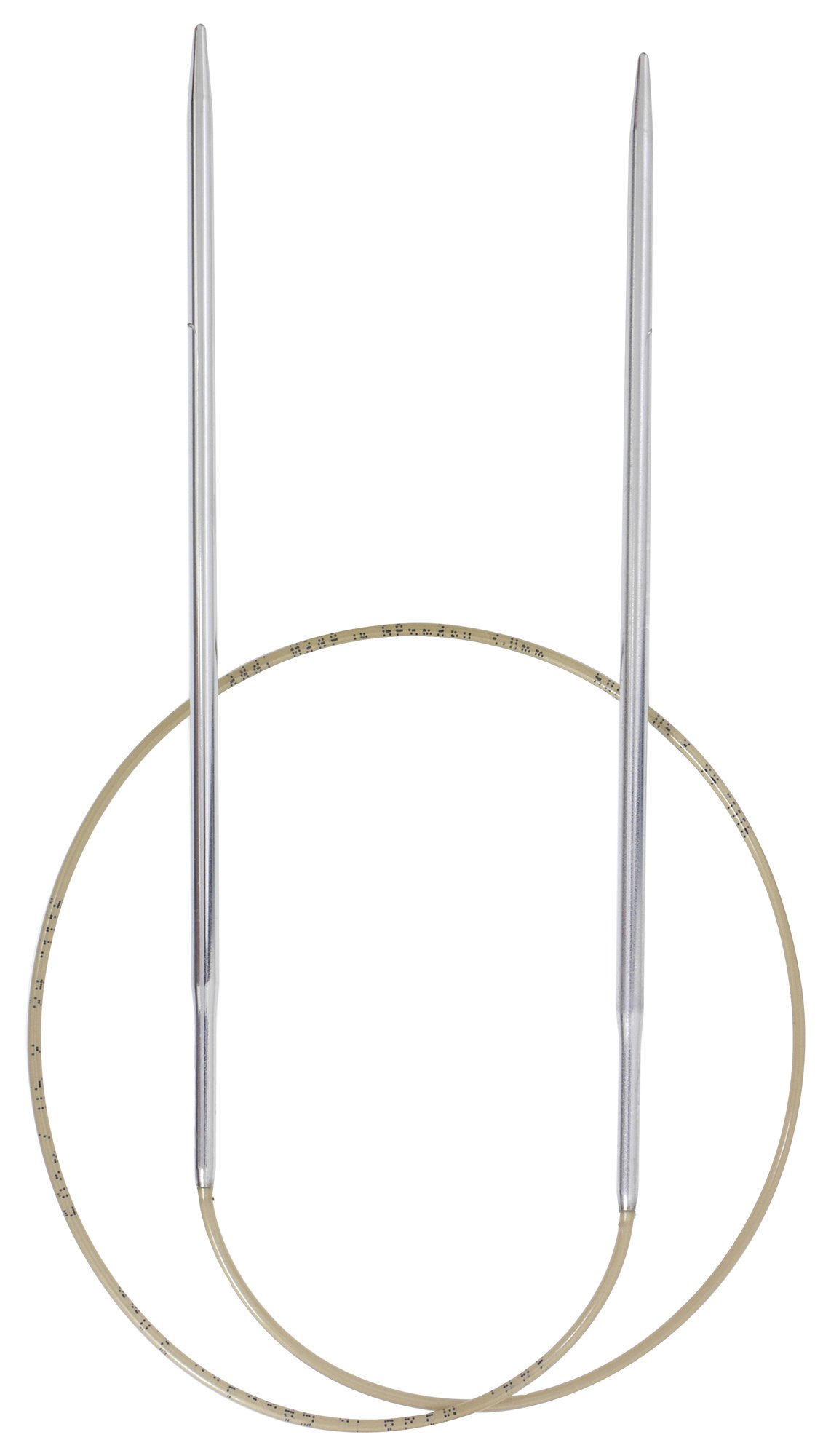 Addi Circular Knitting Needle, Metal, 3