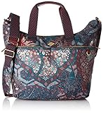  Oilily OililyOES6515 Damen Schultertaschen 44x16x32 cm (B x H x T), Grün (EMERALD 728)