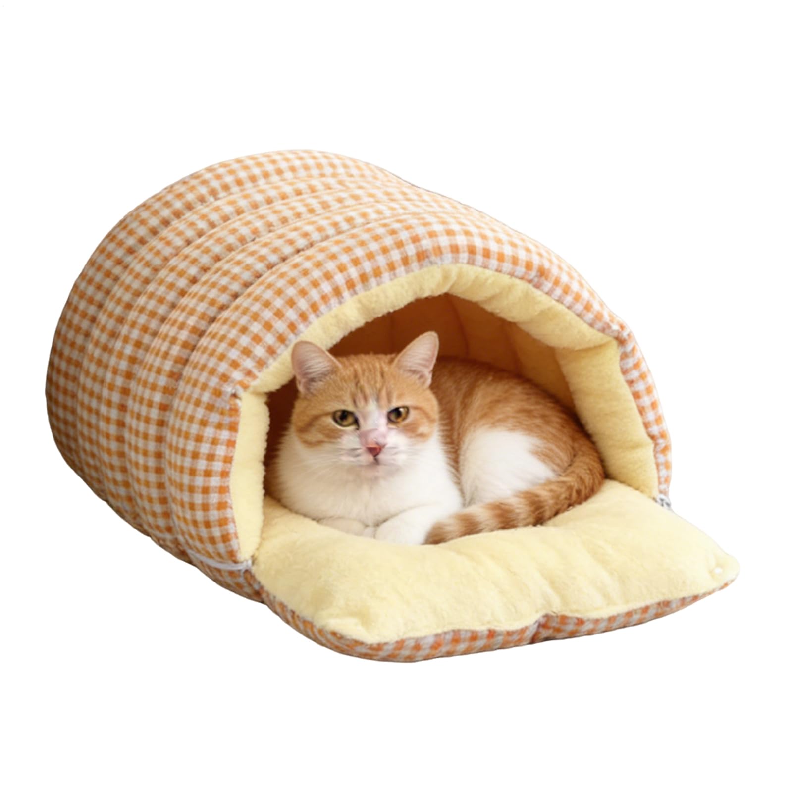 Panier de rangement pour chat doudou apaisant pour des nuits sereines