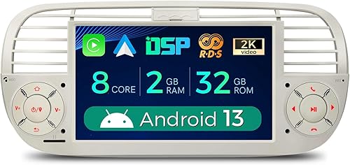 XTRONS Estéreo de coche de un solo DIN Android 12 Reproductor de radio de coche Pantalla táctil de 7 pulgadas Navegación GPS 1 DIN Unidad principal