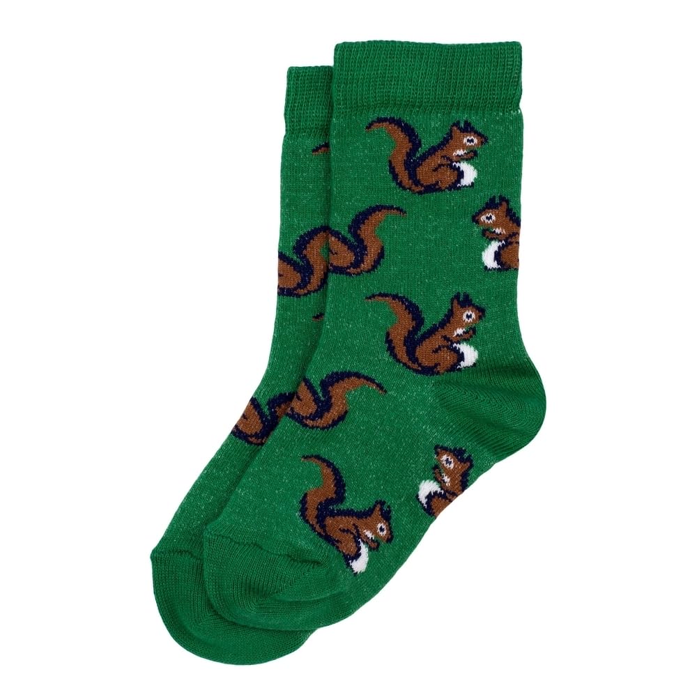 JOE COOL Socks Kids Squirrel Made With Cotton & Spandex