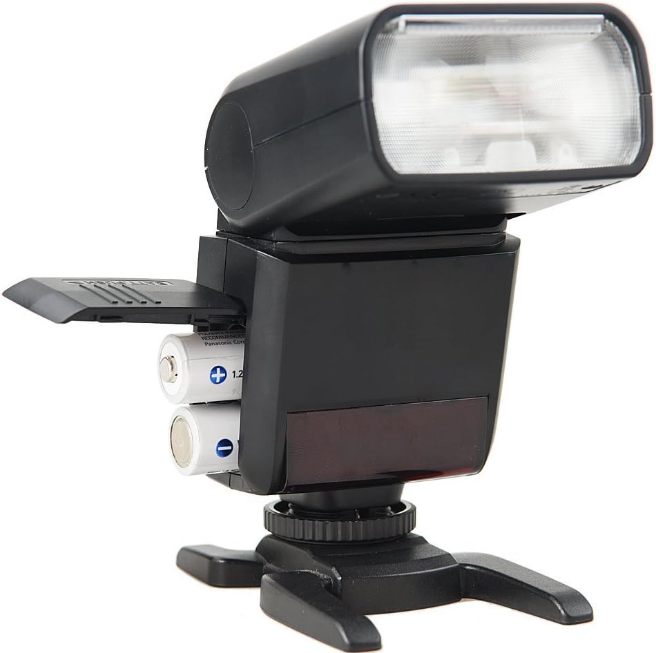 Olympus Evolt E-500 Zoom/Bounce & Swivel Head Flash (Guide Number Of 148 Feet 45 m At 85mm)