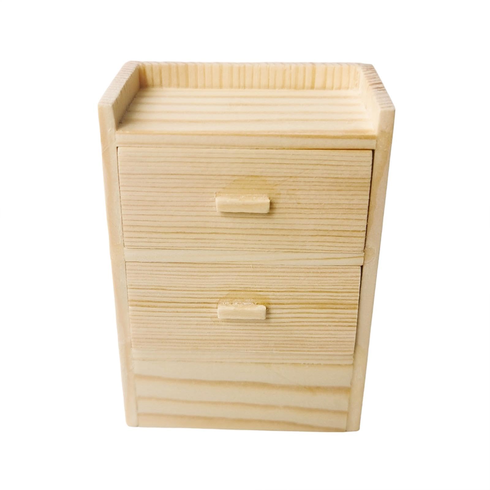 Dollhouse Bedside Table Miniature Furniture Microscale Cupboard Simulated Toy Mini Wooden Cabinet for Study Room Household