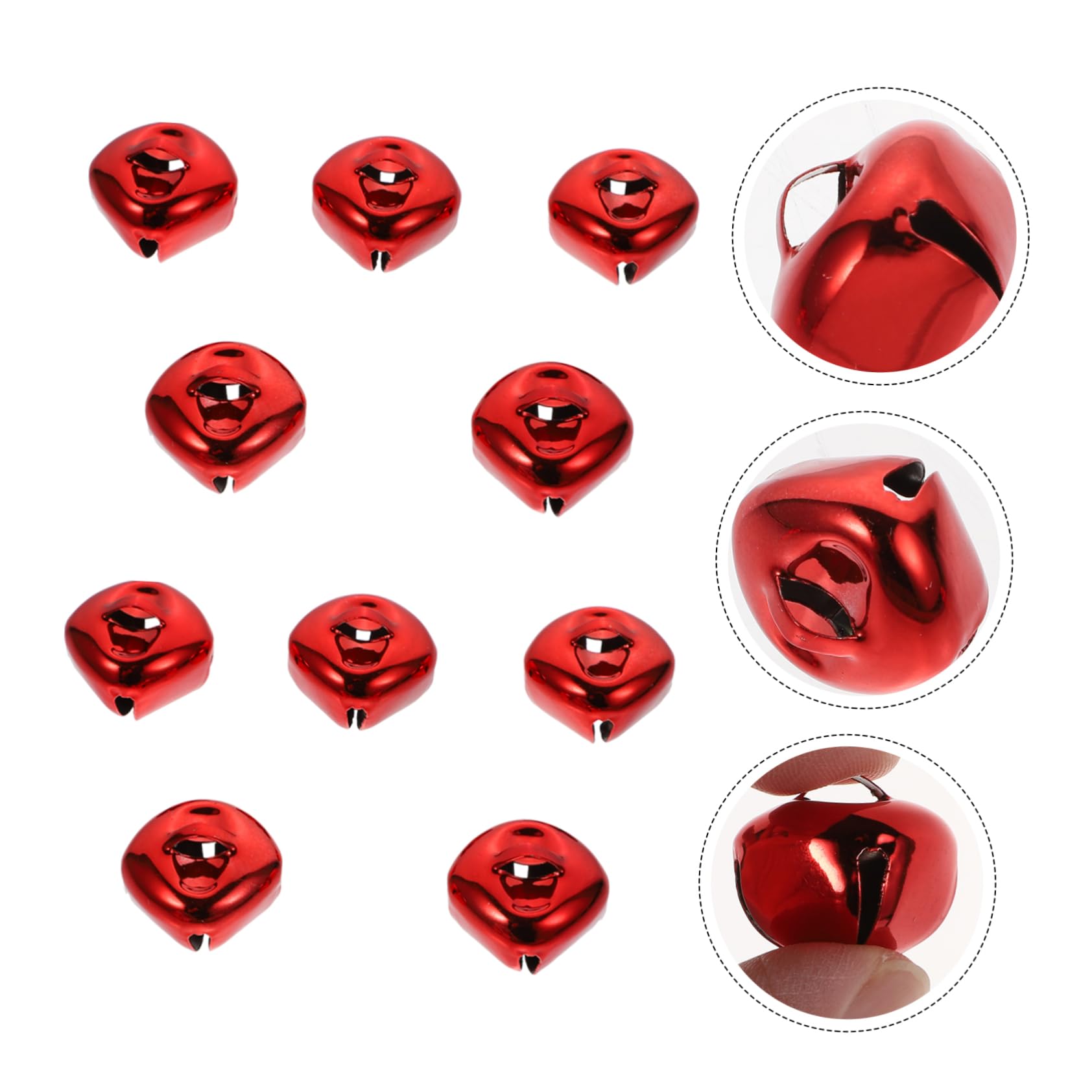 PRETYZOOM 8 Set Di Decorazioni Natalizie in Lega Di Ornamenti Natalizi Appesi Per Decorazioni Natalizie 50 Pezzi * 8