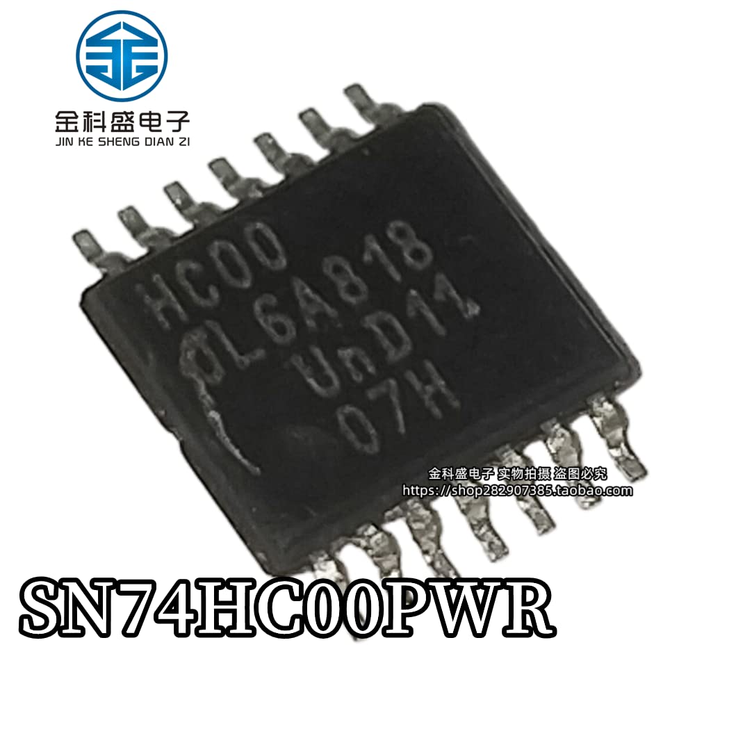 10PCS SN74HC00PWR TSSOP-14