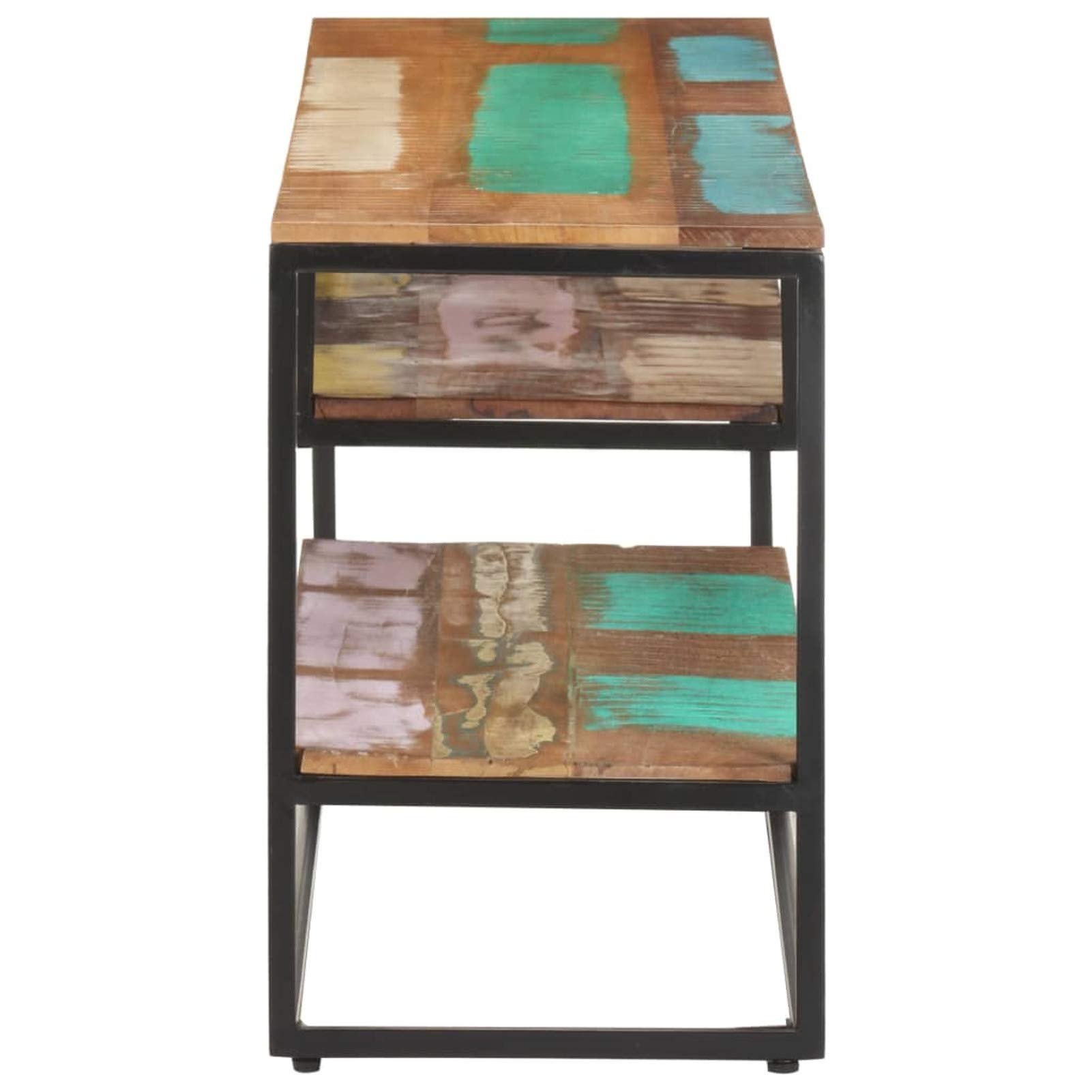 Tavolo in legno massiccio in stile industriale Draw | Maisons du Monde