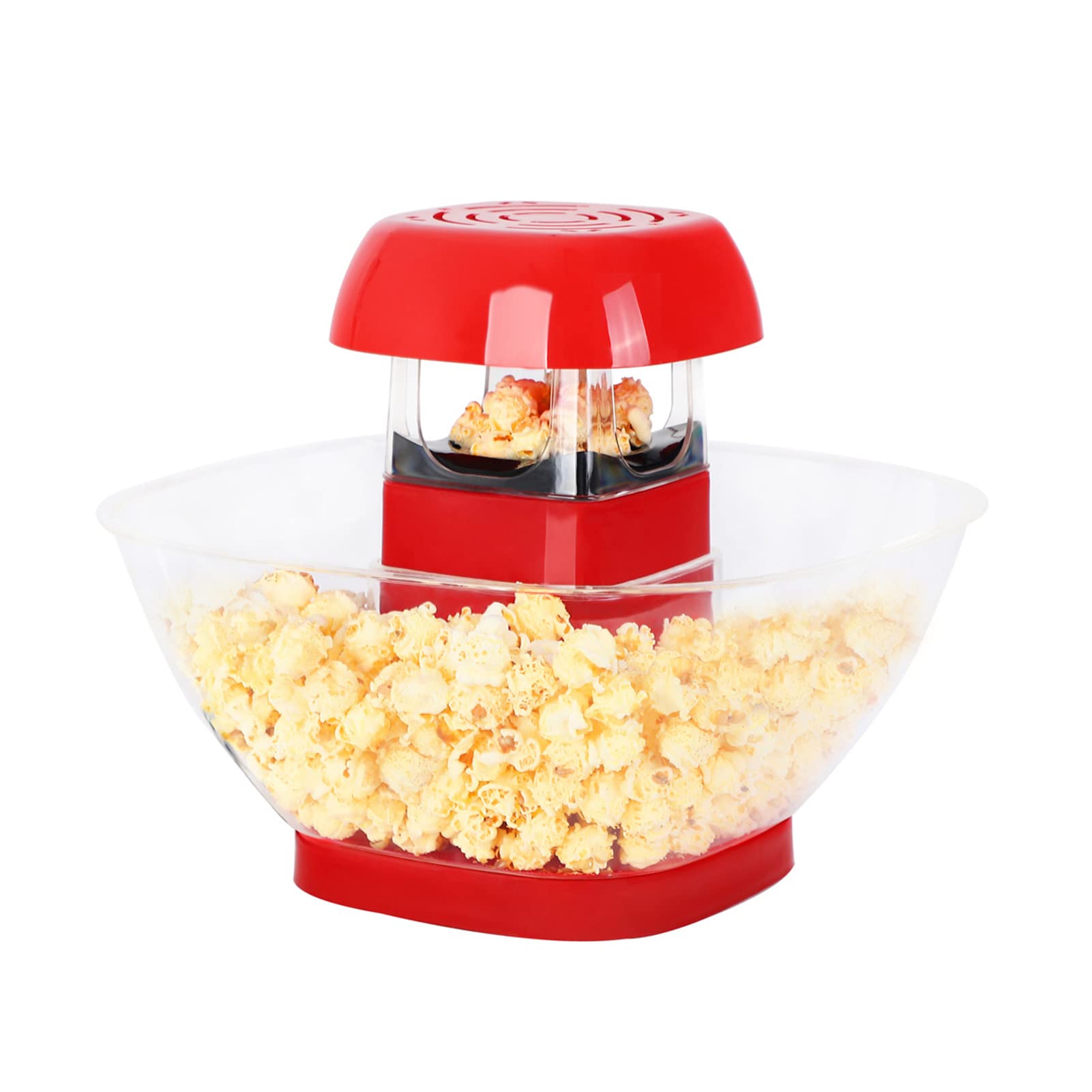 Macchina per Popcorn, Macchina per Popcorn 1200 W, Macchina per la Produzione di Popcorn ad Aria Calda per la casa, Popper per Pop Corn Senza Olio aggiornato, Formato familiare San