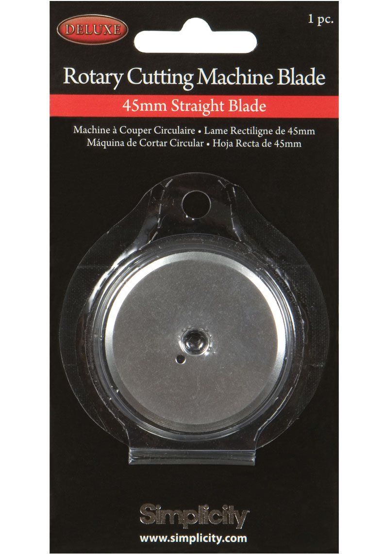 Simplicity Deluxe Rotary Cutting Machine Blade, Straight