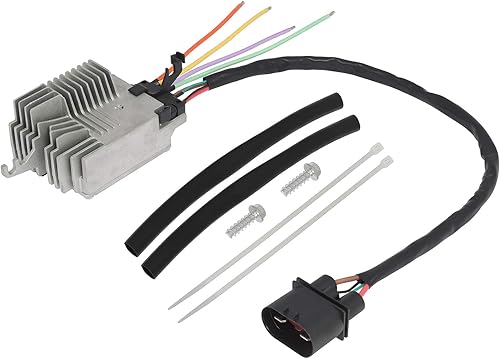 Miniatura 2 de LSAILON Módulo de control del ventilador de refrigeración del radiador para Audi A4 Quattro 2002 2004 2005 2006 2007 2008 para Audi A4 para Audi A4