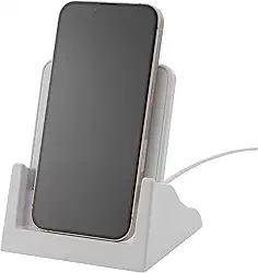Carregador por indução 10w com stand de apoio para celulares e outros dispositivos com carregamento QI wireless sem fio, Cabos & Plugs