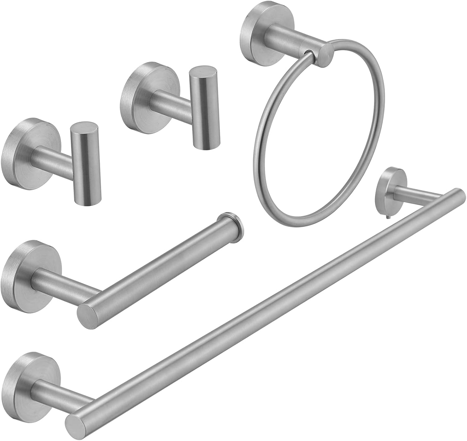 Bathfinesse Bathroom Towel Rack Set 5Piece Bath