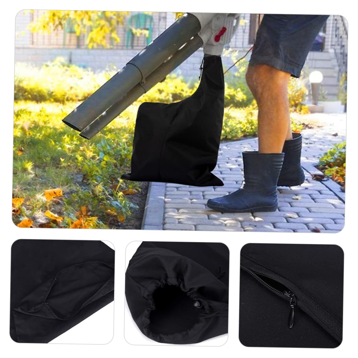 Toddmomy 5 set Borsa Per Soffiatore Sacchi Per Tosaerba Copertura Di Raccolta Sacco Per Raccolta E Rifiuti Da Giardino Sacco Per Aspiratore Pesante Per Prato Sacco Per 2 pezzi*5