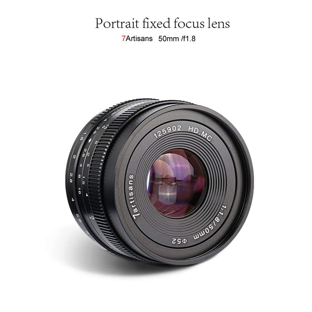 Amazon.co.jp: 7artisans 50mm F1.8 APS-Cフォーマット大口径