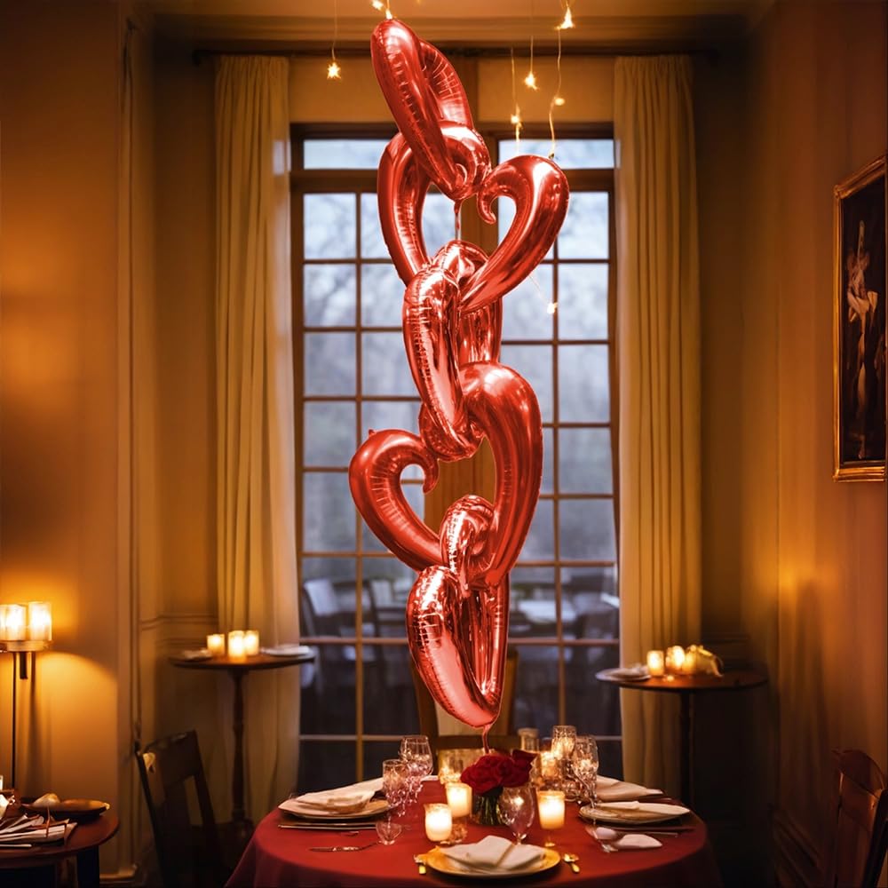 Globo de aire en forma de corazón de 75 cm, XXL, rojo, dorado, plateado, a elegir, 1, 5, 10, 20 unidades, para bodas, compromisos, día de San Valentín, fiestas, sistema de inserción, reutilizable