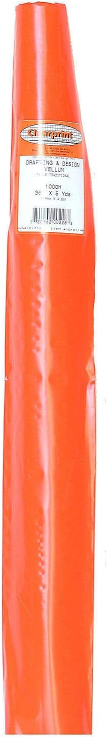 Clearprint 1000H Clearprint 16 lb. Vellum Rolls - 24" x 20 yds. - Unprinted