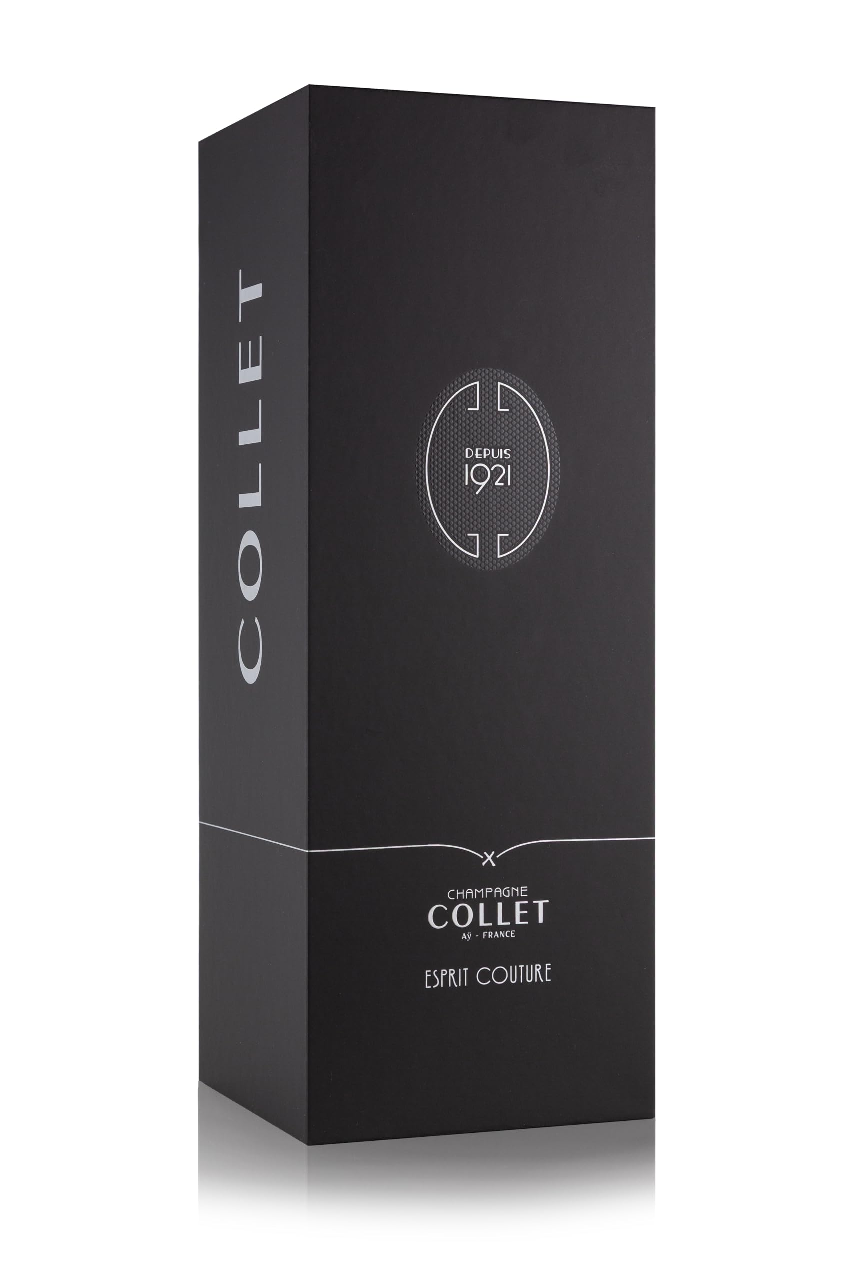 Champagne Collet Esprit Couture Millésime 2015 Astucciato 75 cl – Cuvée 60% Chardonnay, 40% Pinot Nero, 7 anni affinamento, dosaggio 7 g/L - Simbolo del savoir-faire della Maison - 12,5% vol.