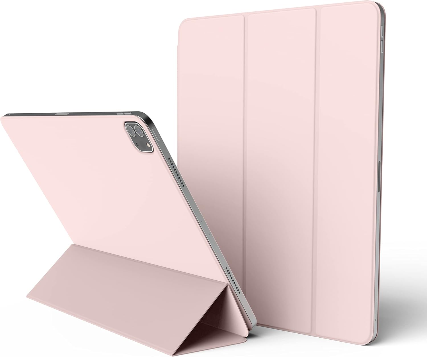 elago Case for iPad Air 13(M4, M3, M2) / Pro 12.9(3rd, 4th, 5th, 6th) -iPad Case with Magnetic Attachment to Metal Materials,Compatible with Apple iPad Pencil and elago’s Pencil case (Sand Pink)