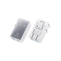 Anker Nano Adattatore Universale da Viaggio di Potenza USB a 5 Porte con 1 AC