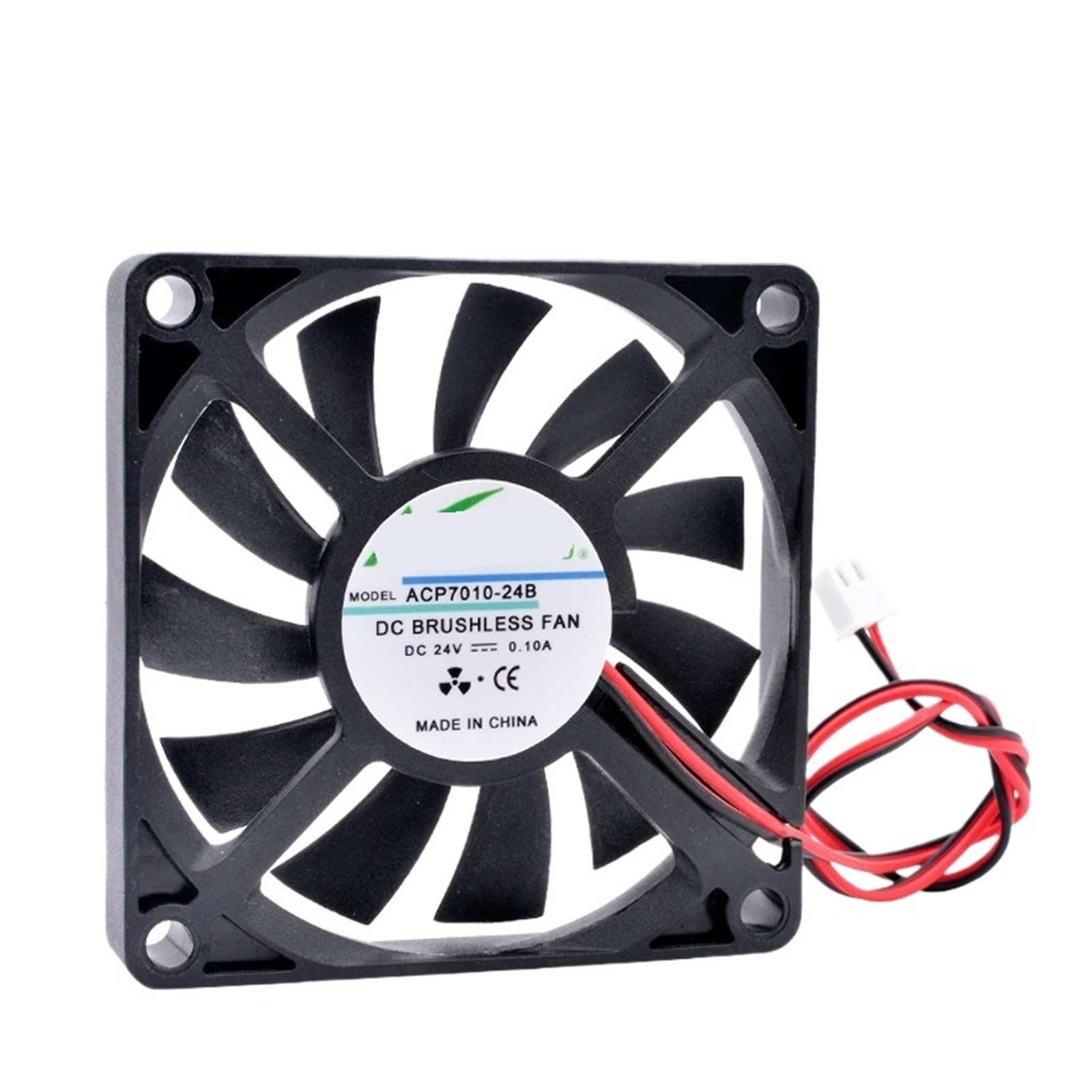 JJKKOZVQF 7010 7cm 70mm fan 70x70x10mm DC5V 12V 24V 2pin cooling fan(12V double ball)