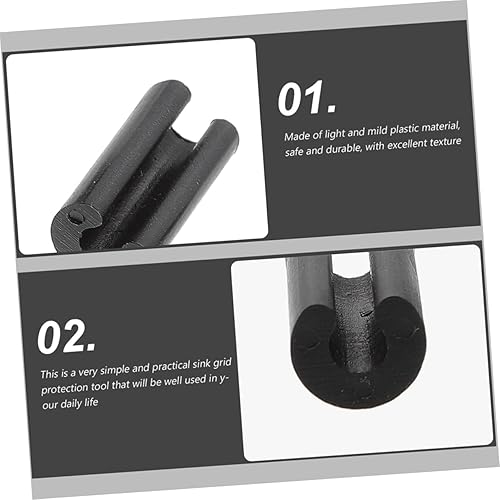 Miniatura 4 de Yardwe 200 piezas antideslizantes para fregadero, protectores de patas de apertura para cocina, protectores de sillas antiarañazos para suelos de