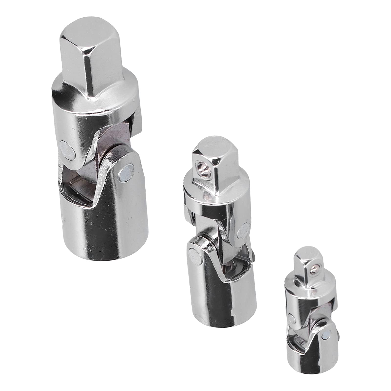 Socket Universal Joint, Practical Four Square Hole Slots Drive Joint for Gearboxes-image-40