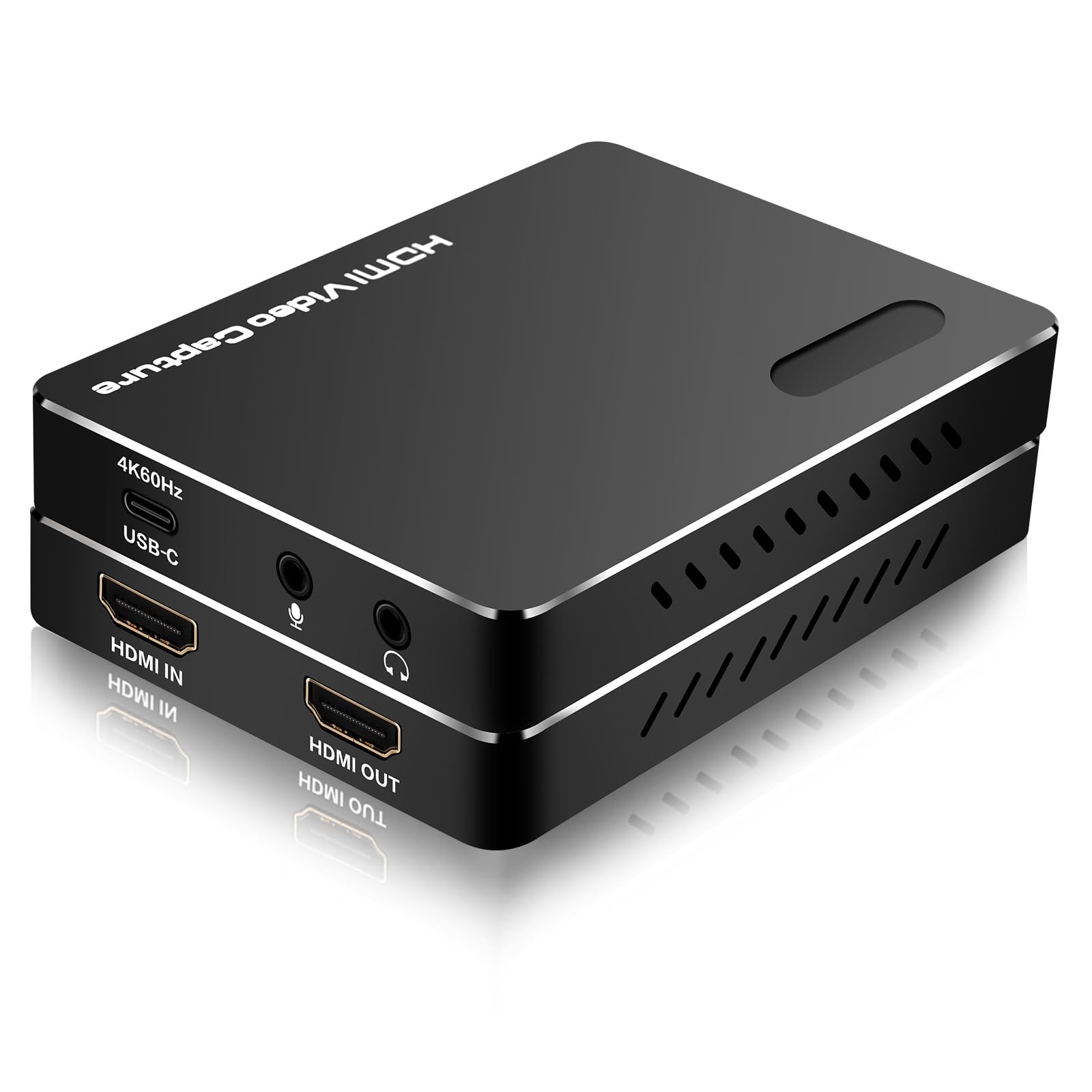 ACHAVE Scheda di acquisizione video HDMI 3.1, 4K60 HDMI2.0 con VRR HDR, 2K144FPS 1080P240FPS, MJPEG/YUY2/NV12/I420/XRGB/P010, latenza ultra bassa da HDMI a USB-C, scheda di acquisizione per streaming