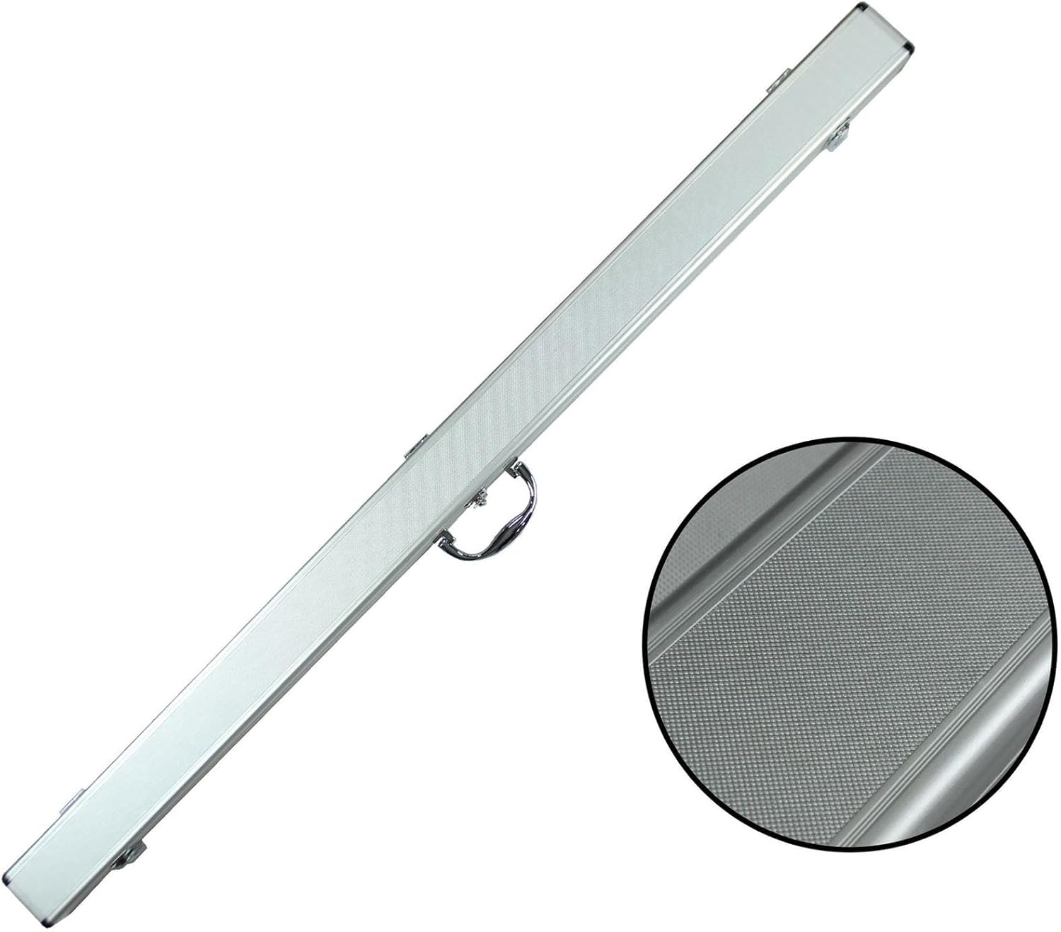 DYNWAVE 3/4 Billiard Stick Case Billiard Cue Bag Handbag Container Billiard Pool Rod Box for Outdoor Enthusiast Beginner Practice Men, A