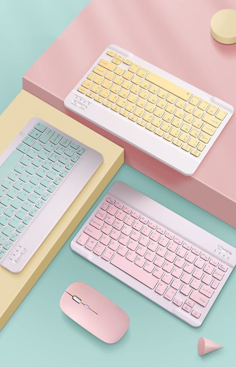 【サイズ:iPadMini6_色:イエロー】iPad Mini6 キーボードケー Amazon.co.jp: iPad Mini 6 キーボードケース マウス 分離式