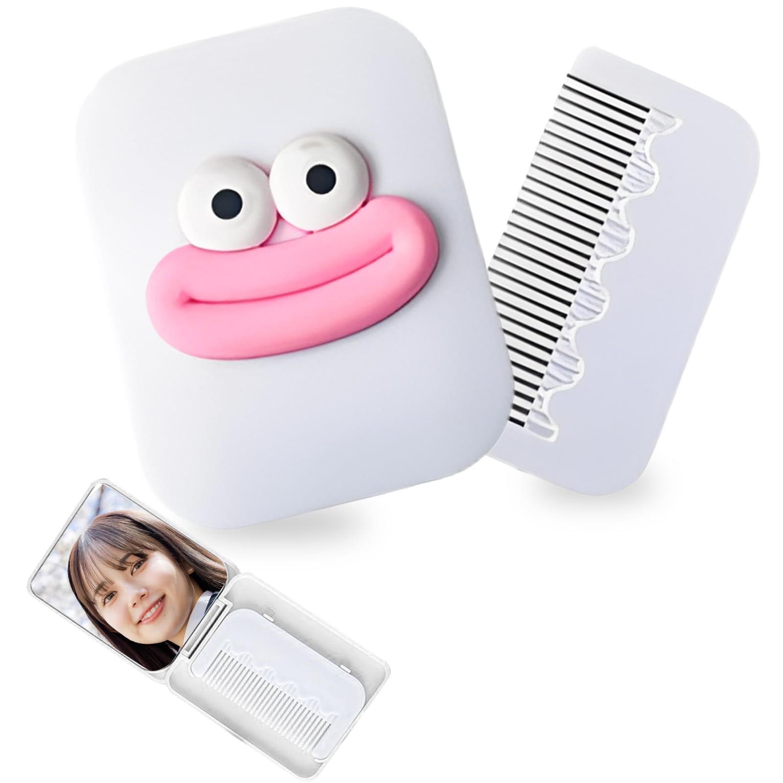 Amazon.co.jp: Surpass&LiLi.手鏡 かわいい 持ち運び 可愛い メイク