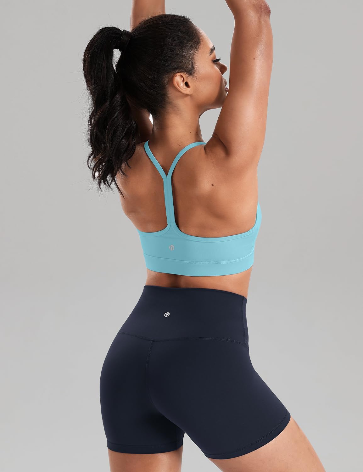 HeyNuts to Freest Womens Y Back Sports Bra, Spaghetti Strap Racerback Low Impact Workout Yoga Tops Padded A-C Cups *Updated - Image 5