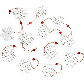 Regali Di Natale Shabby Chic.12 Decorazioni Bianco Shabby Chic Stelle In Legno Ciondoli 6 5 Cm Fiocchi Di Neve Per Albero Di Natale O Regali Amazon It Cancelleria E Prodotti Per Ufficio