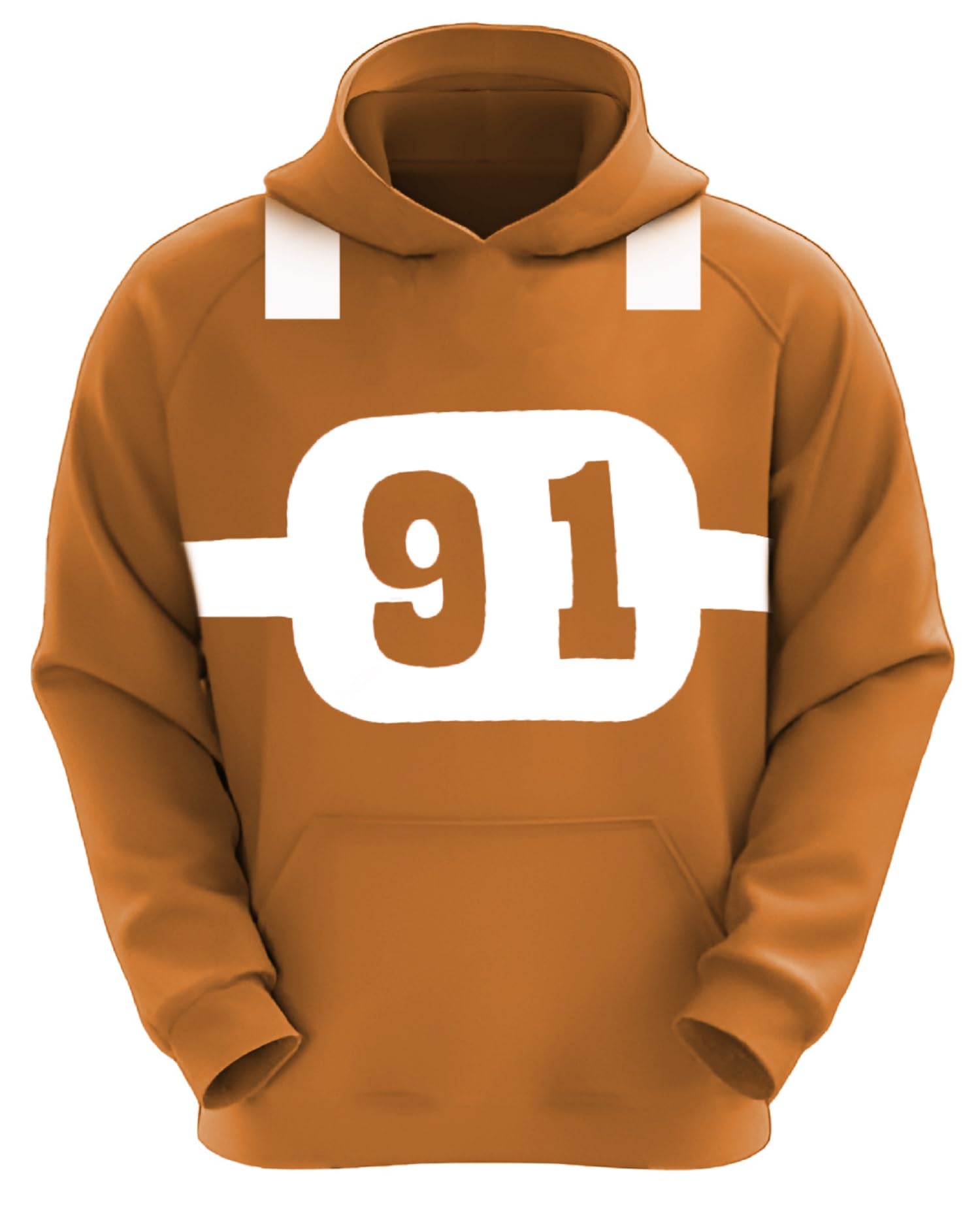 LEOTUDELoopknit Hooded Neck Men's Sweatshirt with Side Pockets (Color Black)