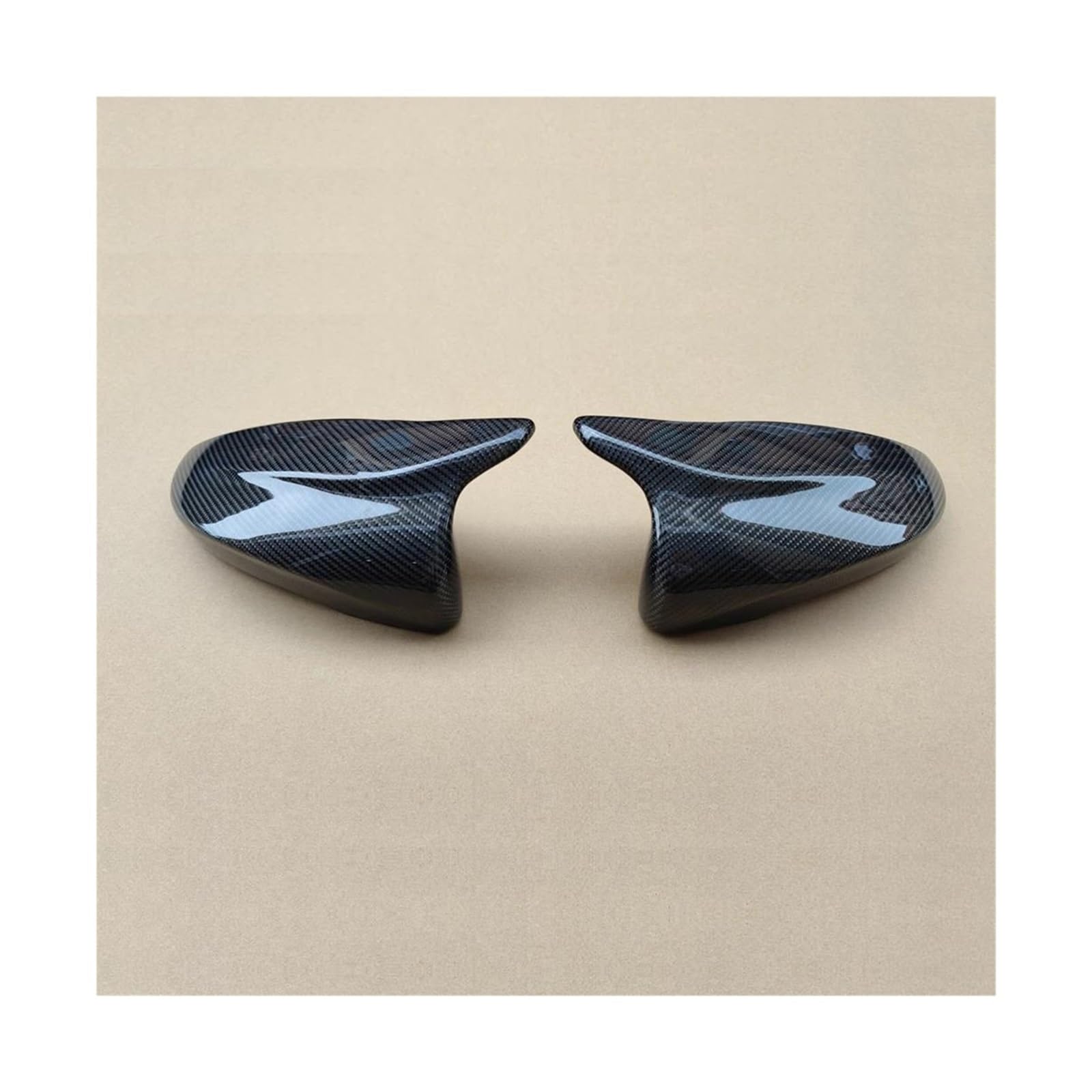 Coque rétroviseur en fibre de carbone pour VW Jetta MK6 look sport luxe