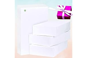 17"x11"x3" Large Gift Boxes with Sturdy Lids, Make Presentation Presents Effortless