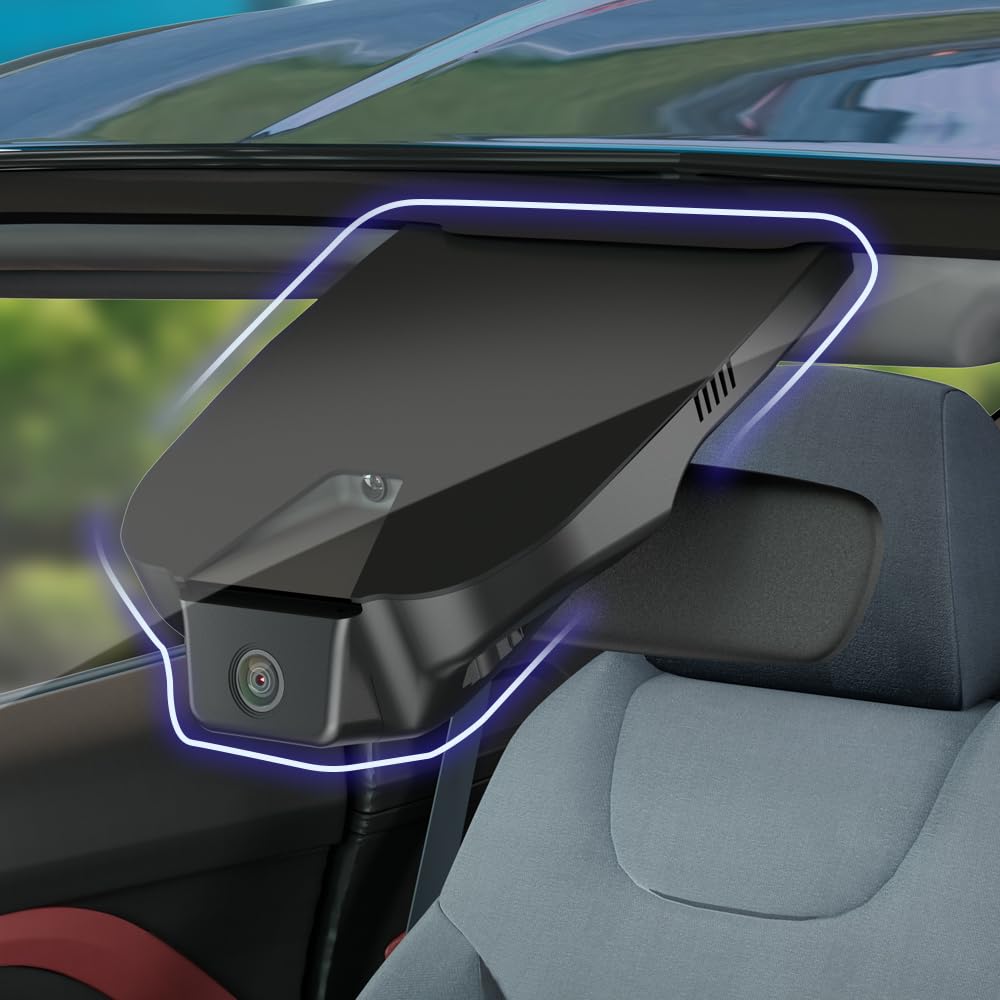 Fitcamx Dashcam 4K kompatybilny z Hyundai Tucson (3. generacji) 2016-2021, OEM kamera samochodowa UHD 2160P WiFi, noktowizor, nagrywanie w pętli, G-Sensor, WDR Dasch-cam Car, Plug & Play, karta 64 GB