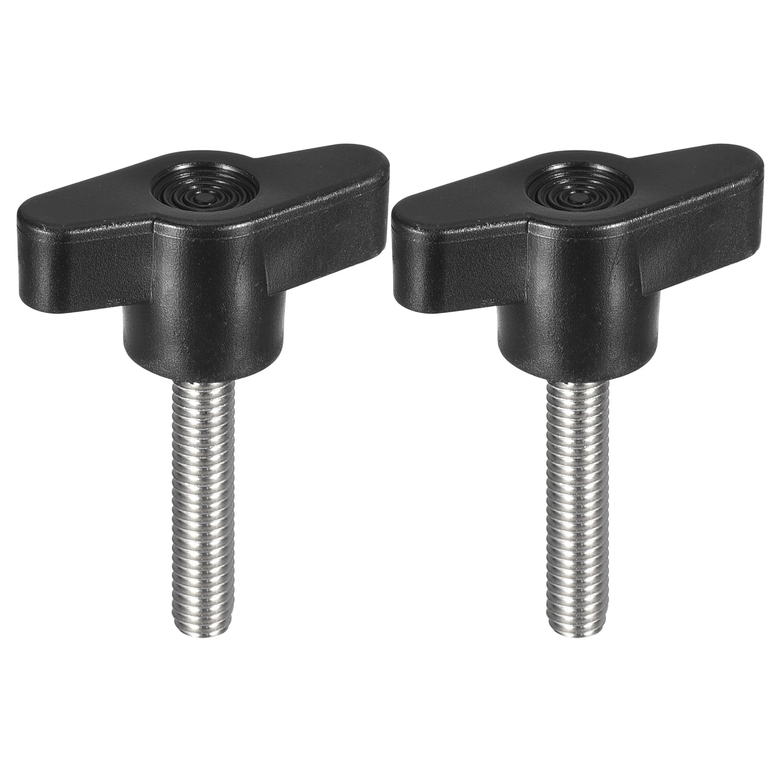 QUARKZMAN 2pz Manopola a Vite di Serraggio, M6 x 30mm in Acciaio Inossidabile 304 a Forma di T per Sostituire Rapidamente Manopola di Serraggio a Mano Viti con Impugnatura a T