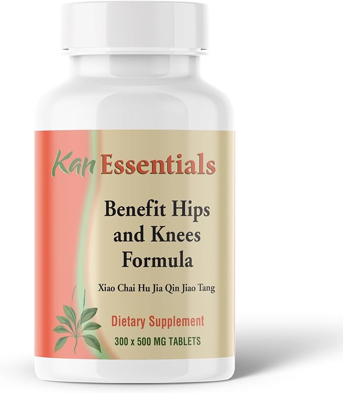 Suplemento em Comprimidos Kan Herbs Benefit Hips and Knees para Cães e Gatos – Fórmula Herbal Tradicional, 300 Comprimidos