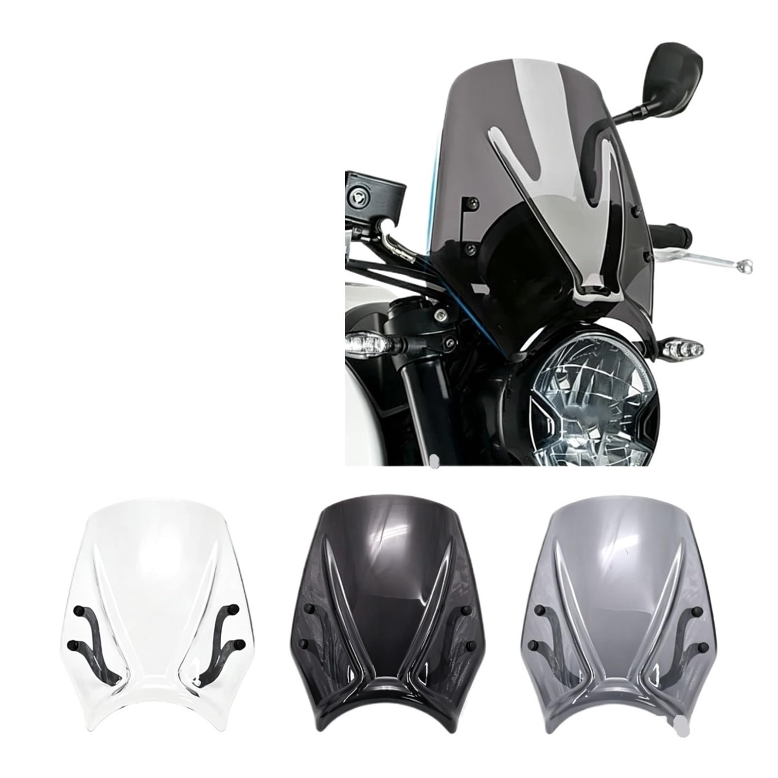 For Parabrezza Moto 660 2024 2023