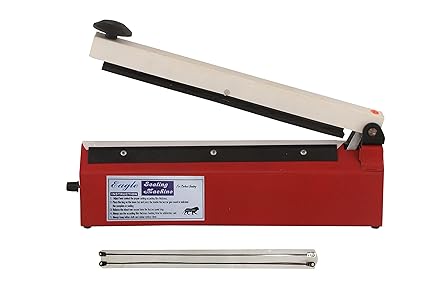 Eagle Sealing machine 12 inch | Beep function | Plastic Packong Machine | Heat Sealer ,Machine | Plasic Bag Sealing Machine | 2 MM Thickness | Multi-color 2 Element 1 Taflon Cloth