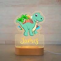 Vista 11 de Luz nocturna personalizada para niños, lámpara LED de elefante con nombre personalizado para decoración de guardería, dormitorio de niños, regalos