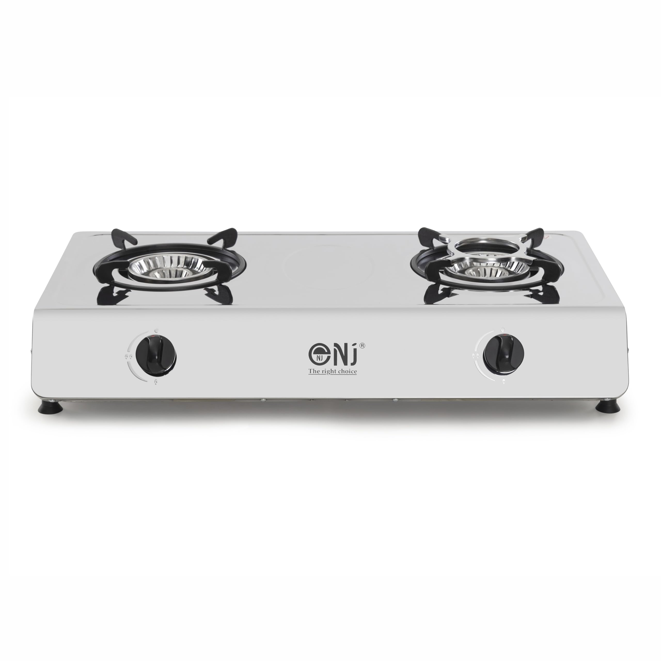 NJ-200SD Cocina de Gas Portatil - 2 Fuegos Hornillo para Interior GLP 8.0kW