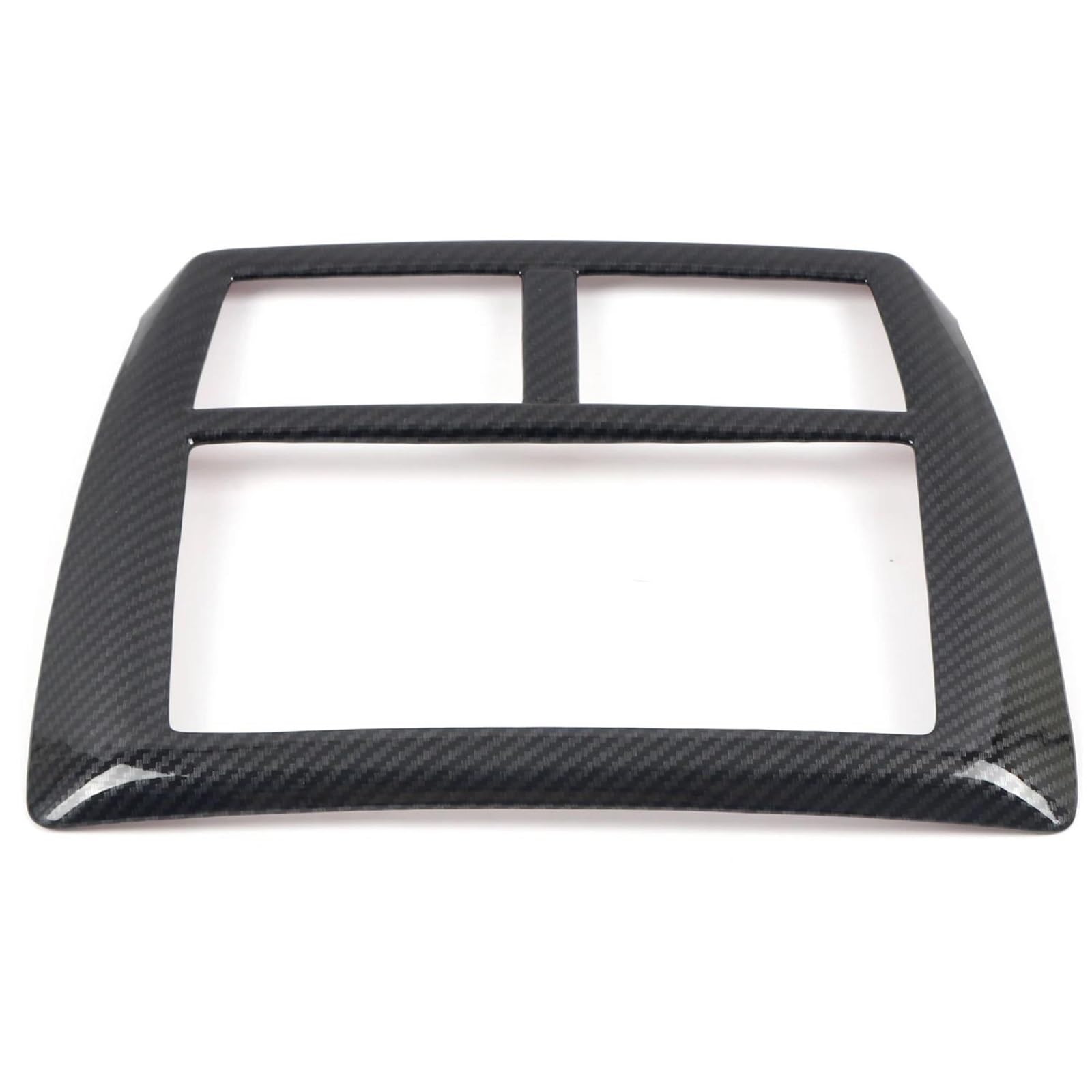 LHD RHD Fit for Subaru for WRX STI 2007-2011 ABS Carbon Dashboard Central Navigation GPS Cover Trim 1PC Interior Decal Trim