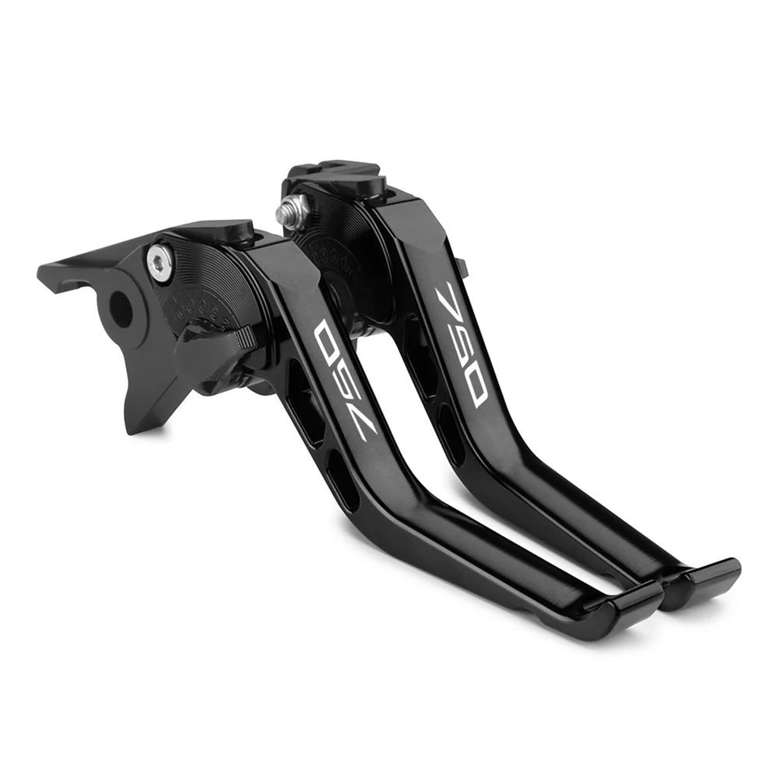 YADLIUASA For Kawasaki Z750 Z 750 2007-2012 For Z800 Z800E 2013-2017 Motorcycle Adjustable Short Brake Clutch Levers Brake Clutch Lever(750 black)