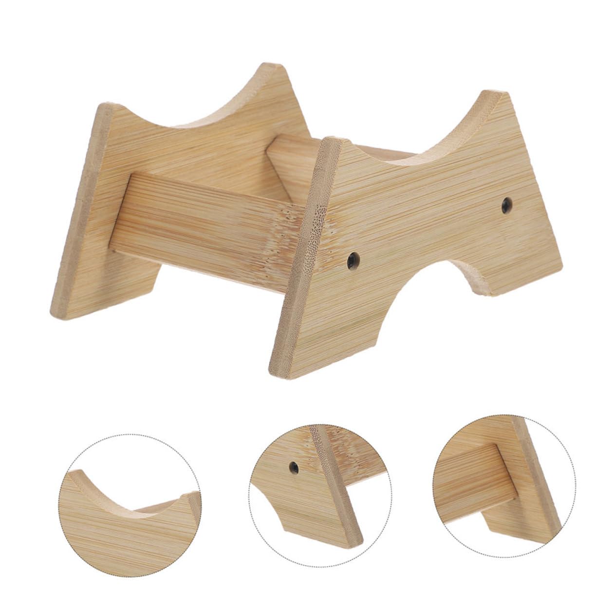 STOBAZA Support en Bois Support Stable Seau à Vin et Distributeur D'eau 2pcs pour Distributeur de Boissons pour Bars et Présentoirs de Comptoir