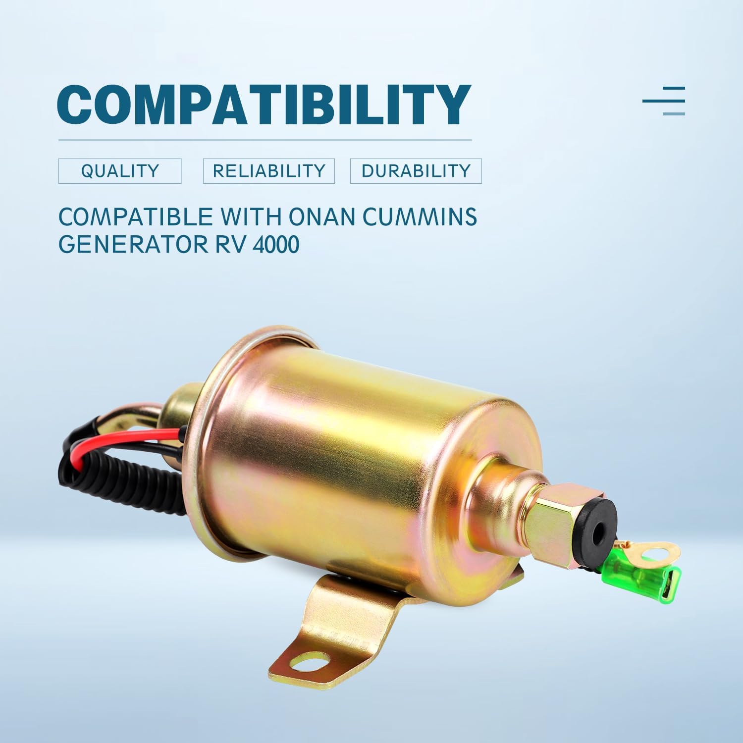 149-2311 Fuel Pump 149-2457 Fuel Filter and 1403280 Air Filter Tune Up Kit Compatible with Onan Cummins Generator RV 4000 4KW Microlite MicroQuiet Generators