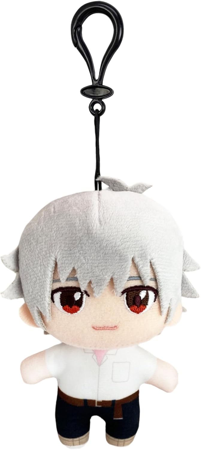 Great Eastern Entertainment Evangelion New Movie - Kaworu Nagisa (School Uniform) Mini Plush Plush w/Hook Clip 4.5"
