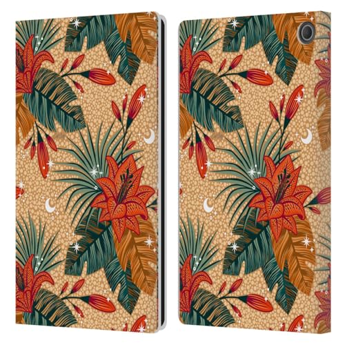 Étui portefeuille Amazon Fire Max 11 2023 cuir Cat Coquillette
