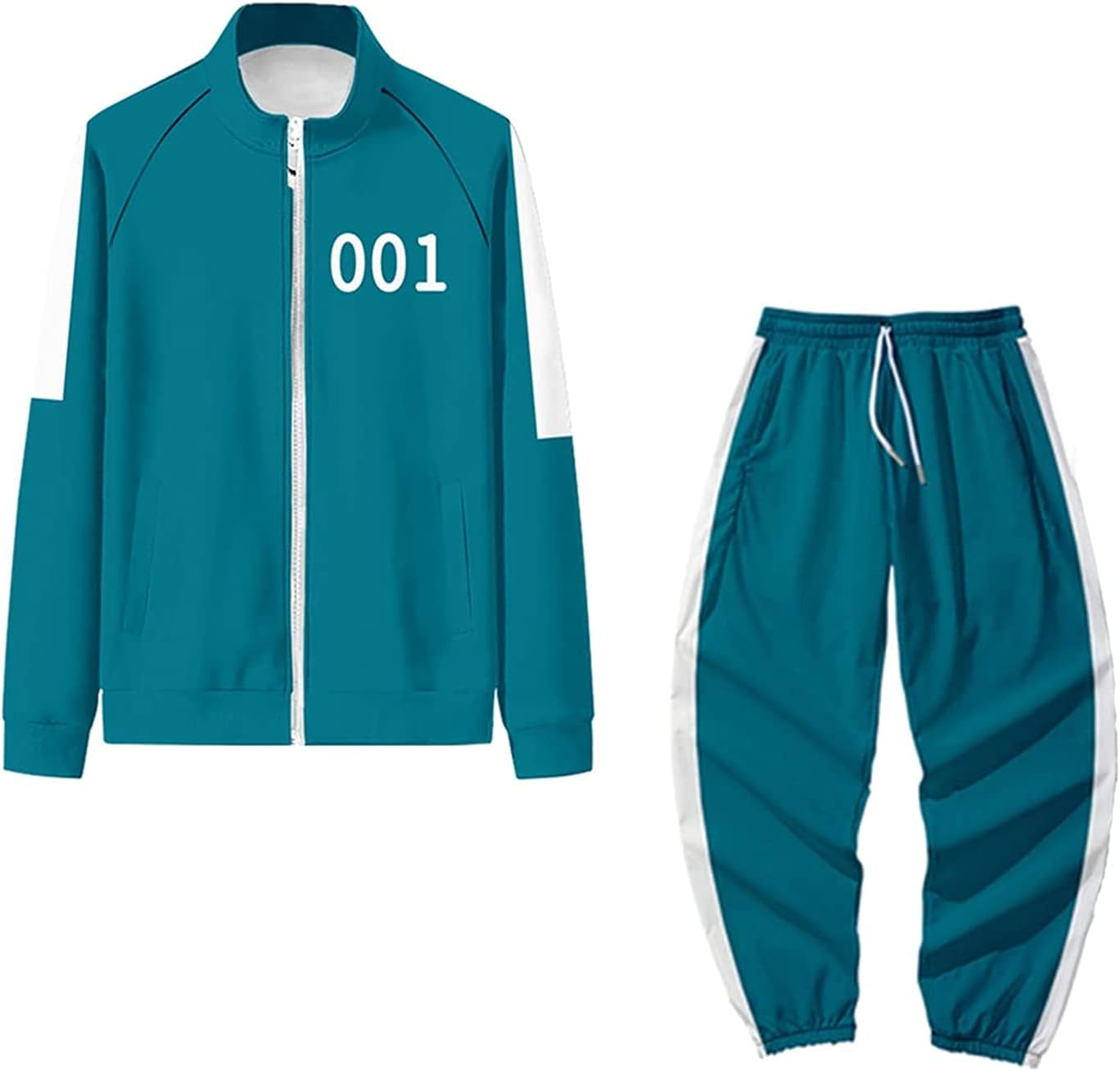 Squid Game Merch Hoodie Pants Two Piece Set Squid Game 067 001 456 Tracksuits,Sweatshirt 2021 Hot South Korea Movie